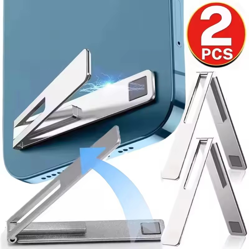 Kickstand Adjustable - Invisible Ultra Thin Magnetic Mobile Phone