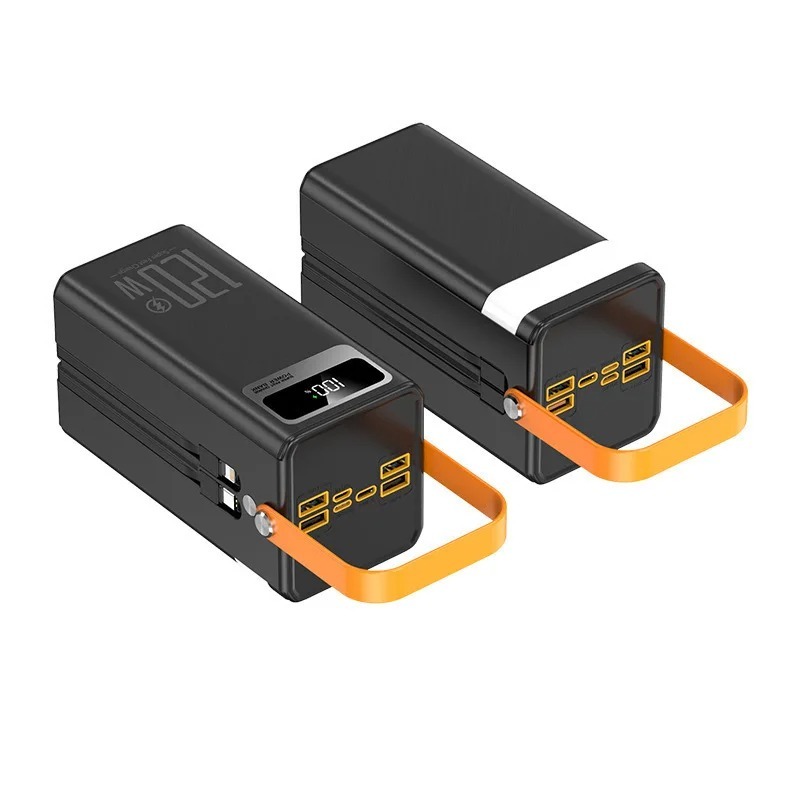 80000mAh Solar Power Bank 120W - огляд і ціна Usb Charger Dynamo