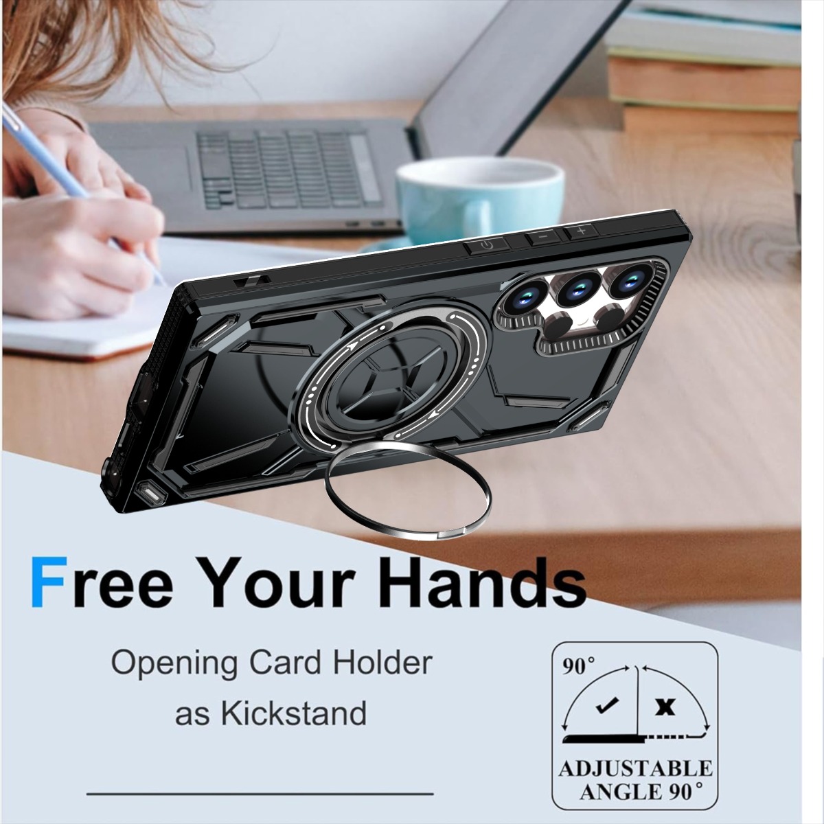 Phone Case for Samsung Galaxy  - огляд і ціна Kickstand Adjustable