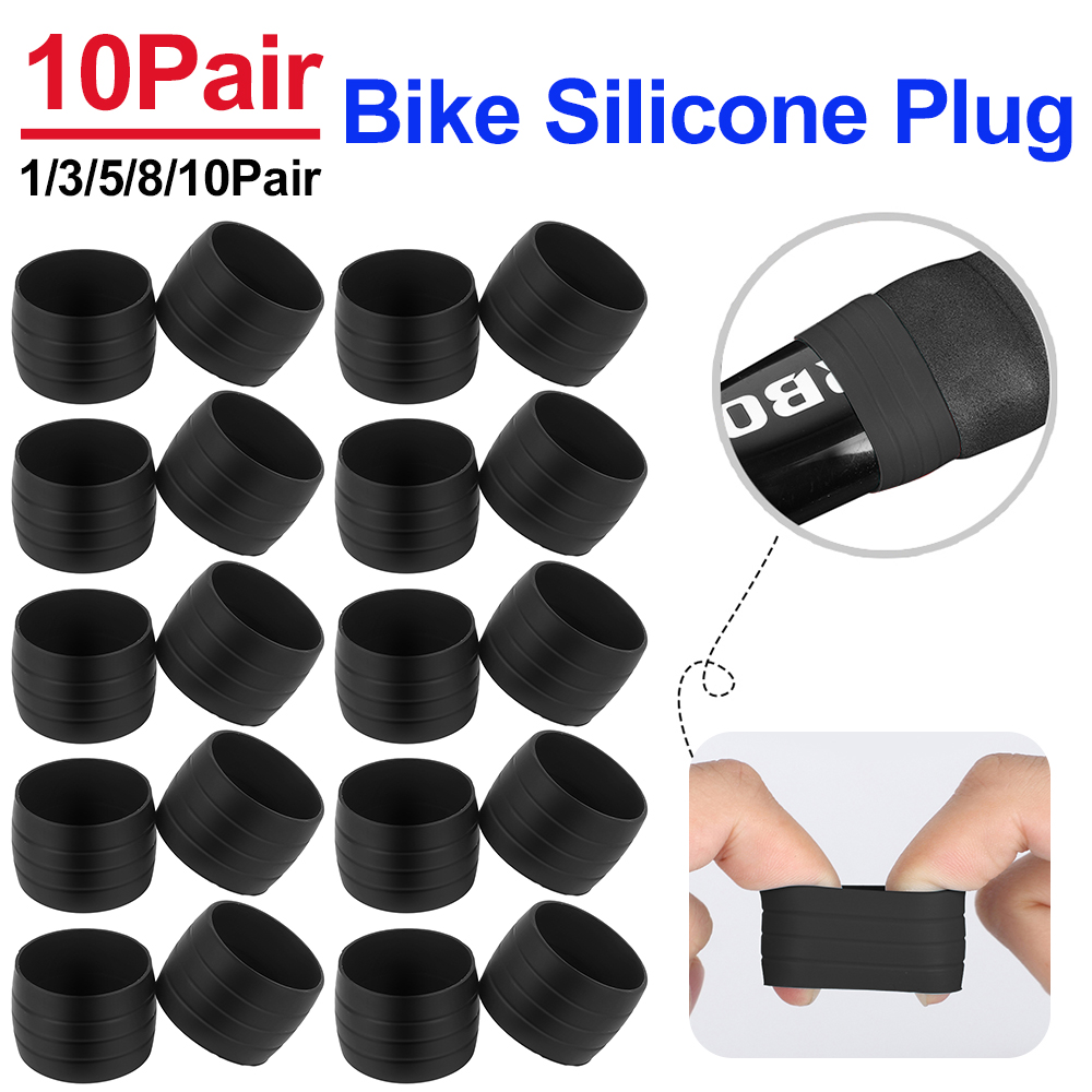1-10Pair Silicone Anti-skip Bi - огляд і ціна Bell Handlebar Ring