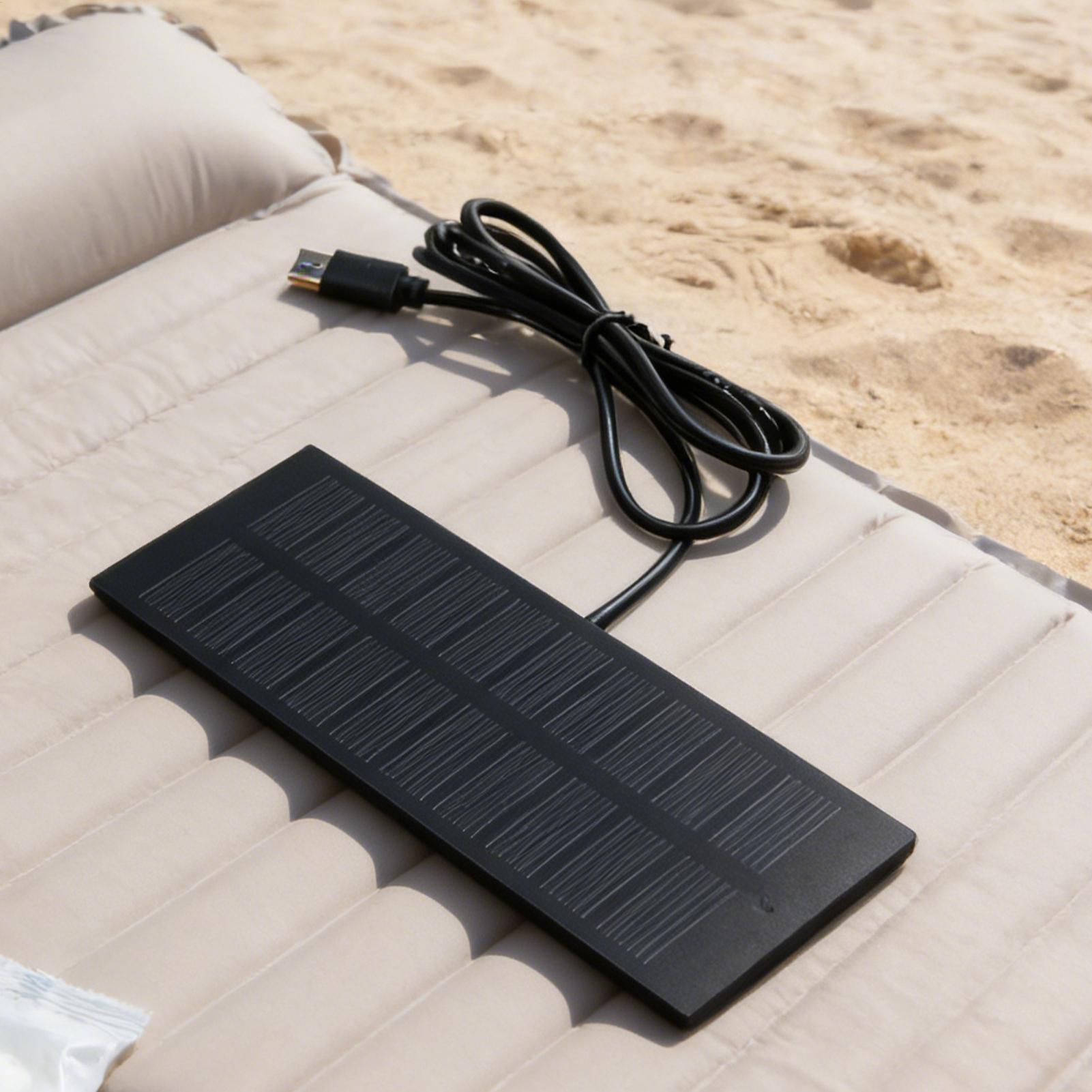5V 3.7-5W Portable Solar Panel - огляд і ціна Usb Charger Dynamo