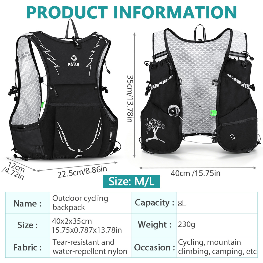 2026 New 8L Outdoor Trail Runn - огляд і ціна Cycling Commuter Backpack