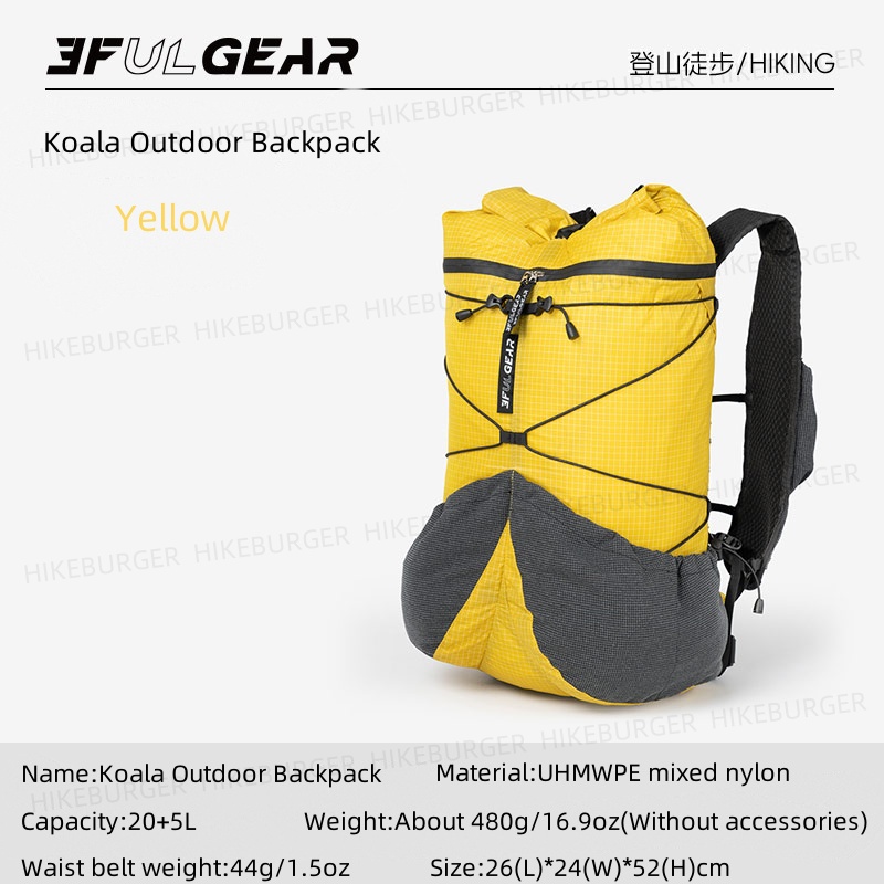 3F UL GEAR Koala Outdoor UHMWP - огляд і ціна Cycling Commuter Backpack
