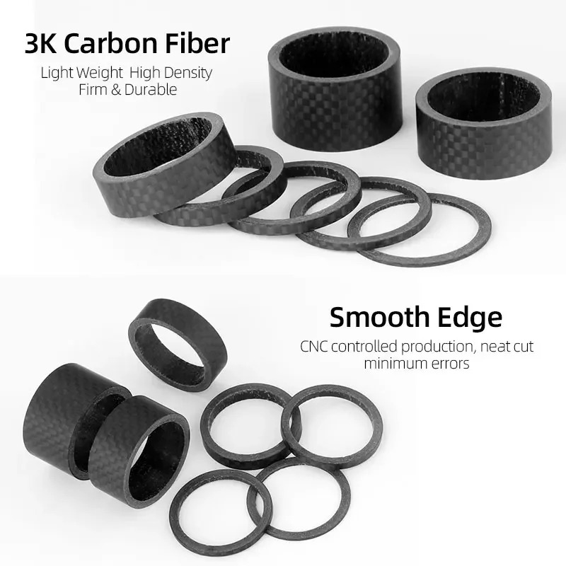 Bicycle Carbon Fiber Spacers f - огляд і ціна Bell Handlebar Ring