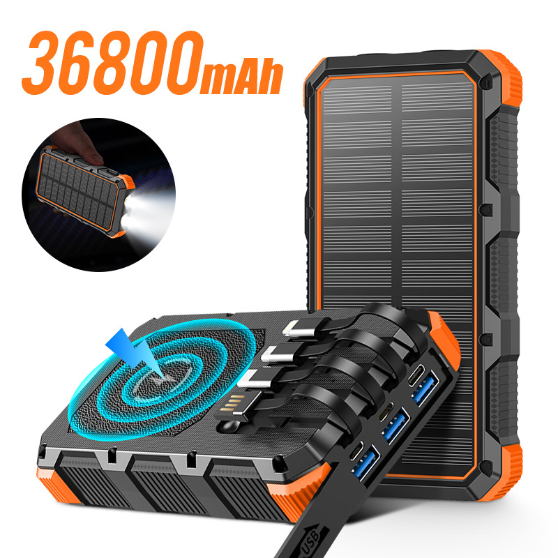 Solar Power Bank 36800mAh with - огляд і ціна Usb Charger Dynamo