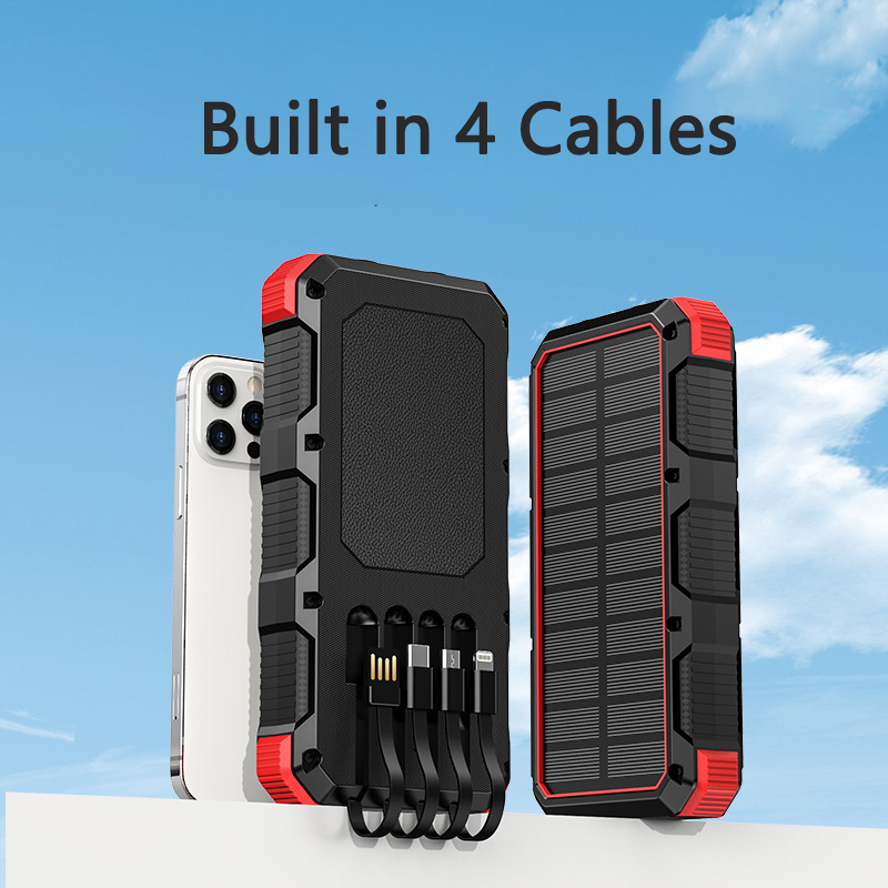 Solar Power Bank 36800mAh with - огляд і ціна Usb Charger Dynamo