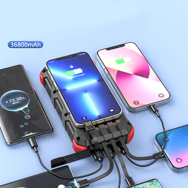 Solar Power Bank 36800mAh with - огляд і ціна Usb Charger Dynamo