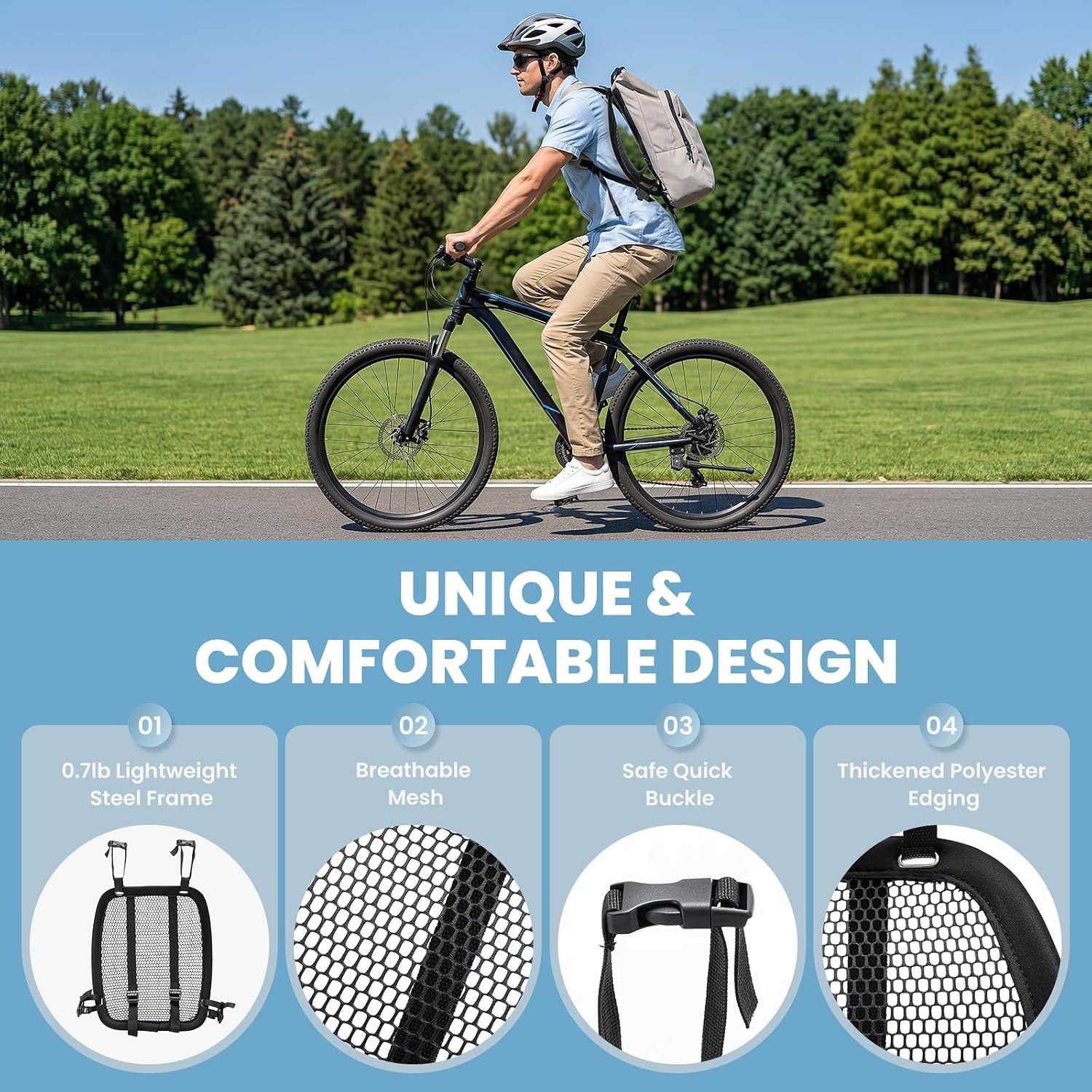 Lightweight Ventilation Backpa - огляд і ціна Cycling Commuter Backpack