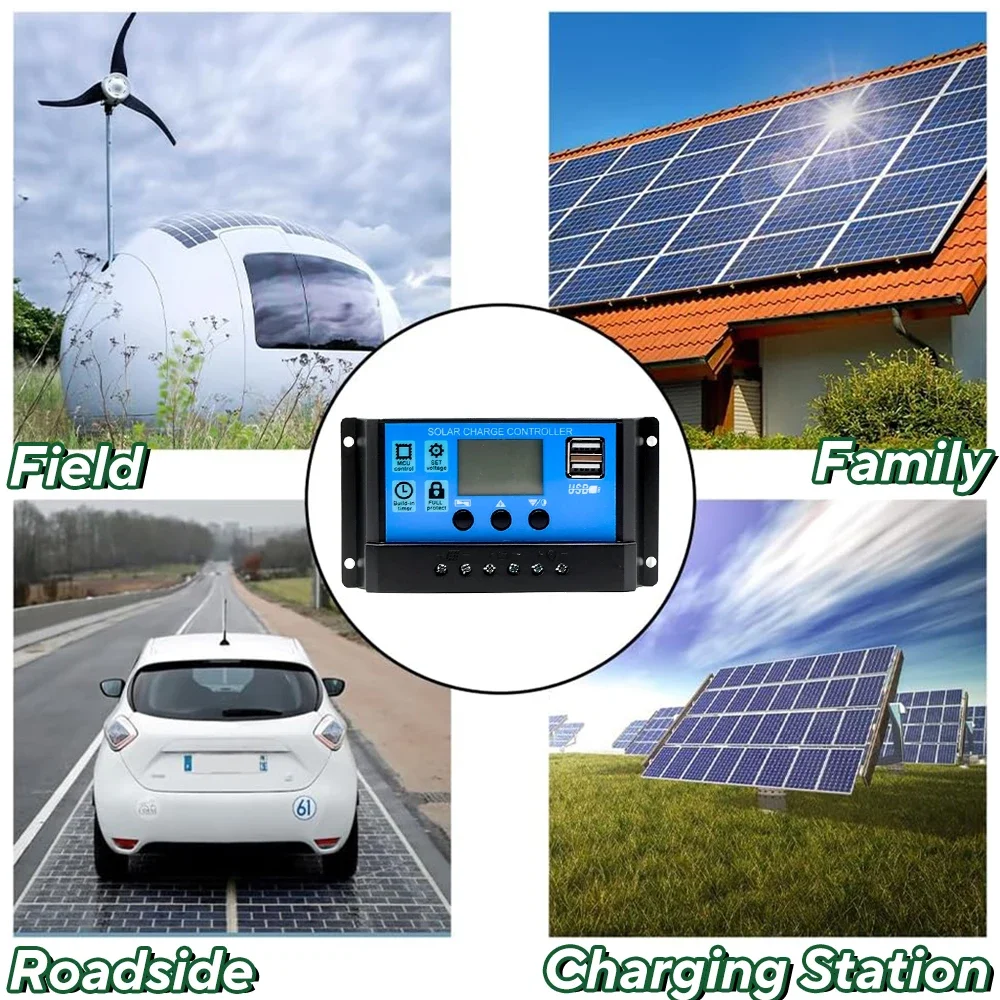 1000W Solar Panel Kit,12V Sola - огляд і ціна Usb Charger Dynamo