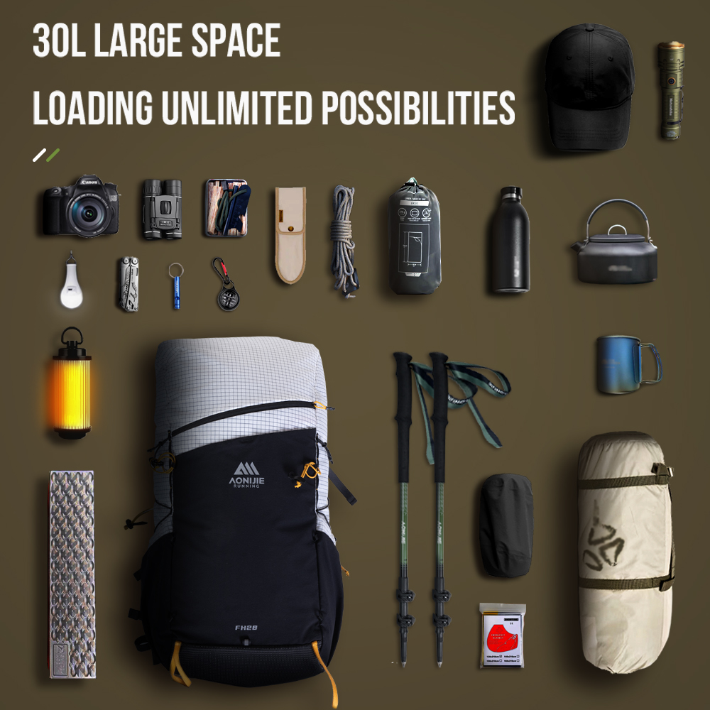 AONIJIE 30L Hiking Mountain Ba - огляд і ціна Cycling Commuter Backpack