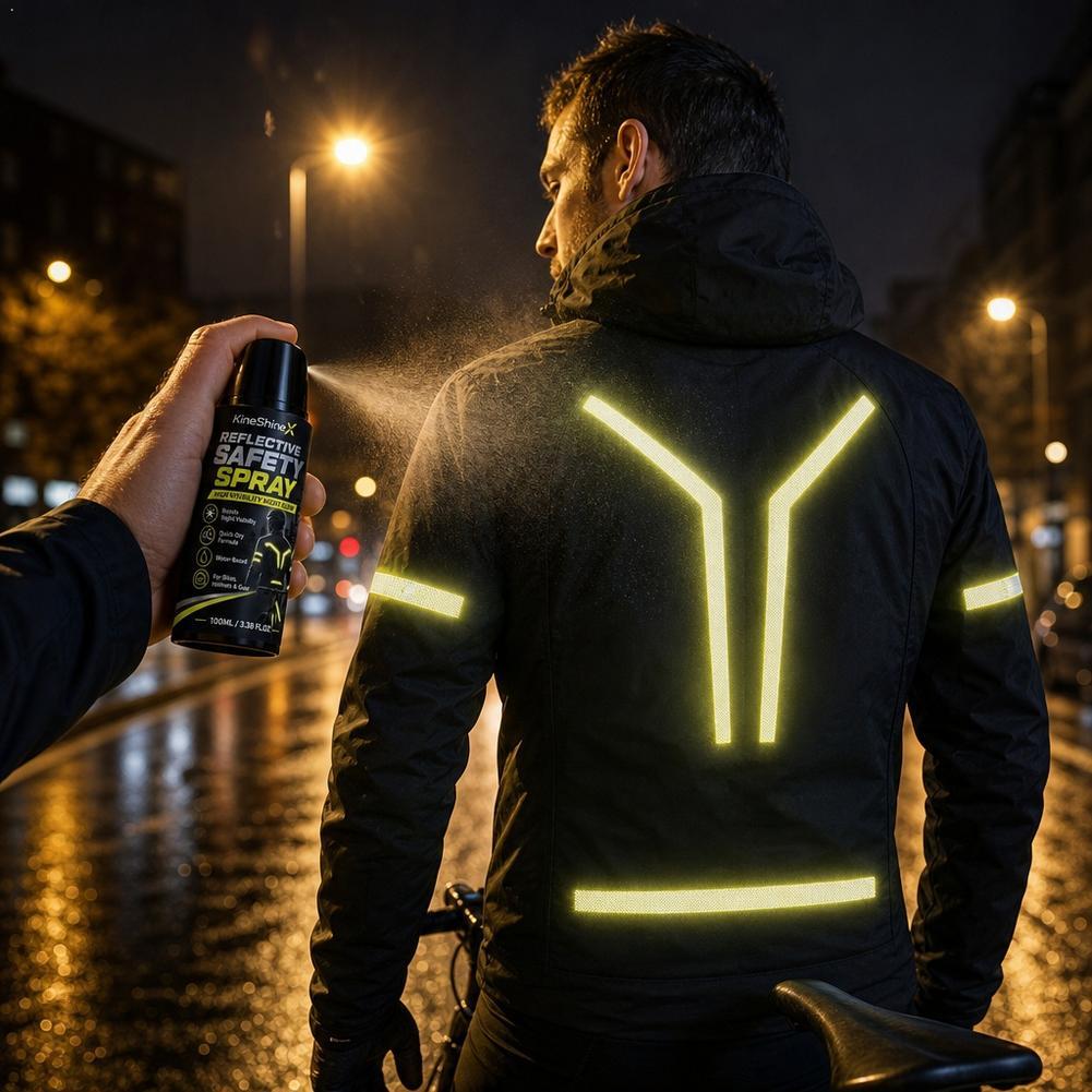 Night Reflective Safety Spray  - огляд і ціна Cycling Commute Gear